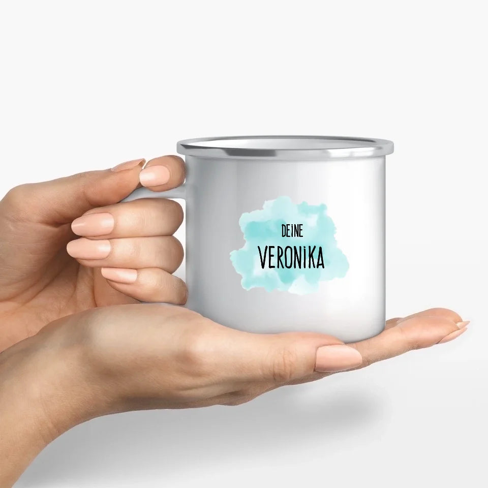 Motivtasse Vatertag "hübsche Tochter"