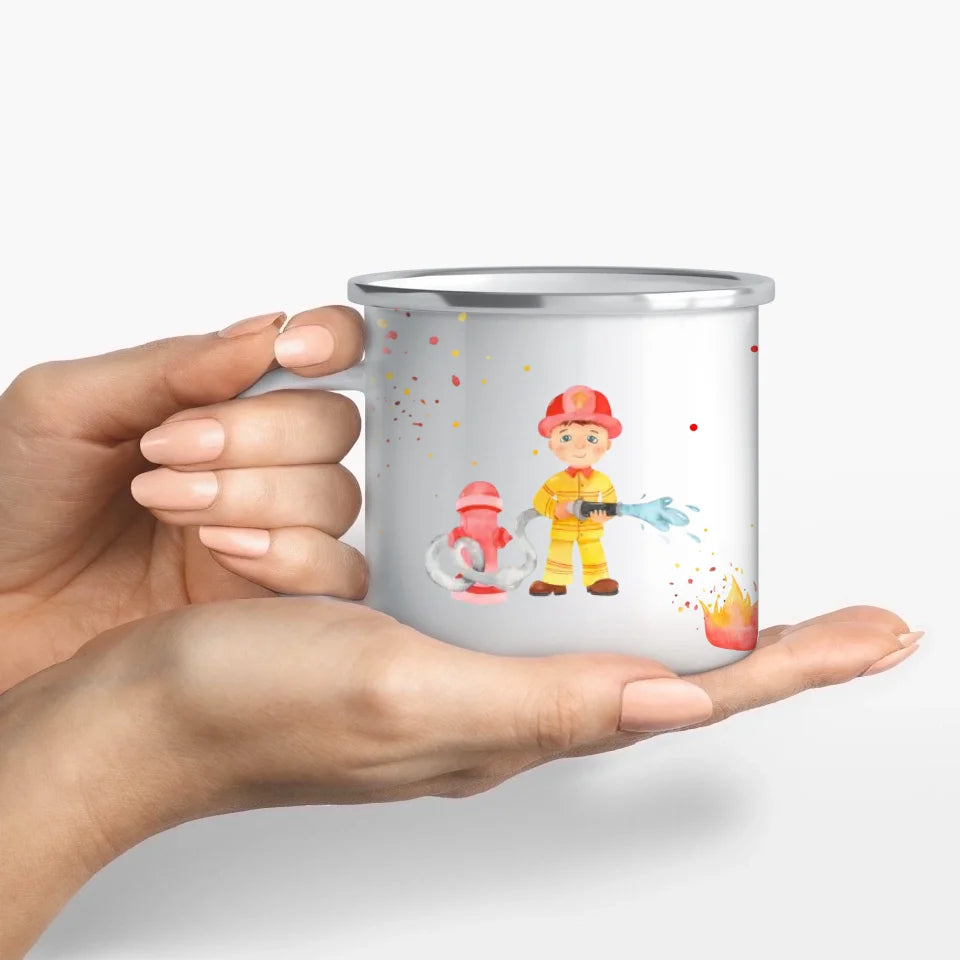 Motivtasse Feuerwehr