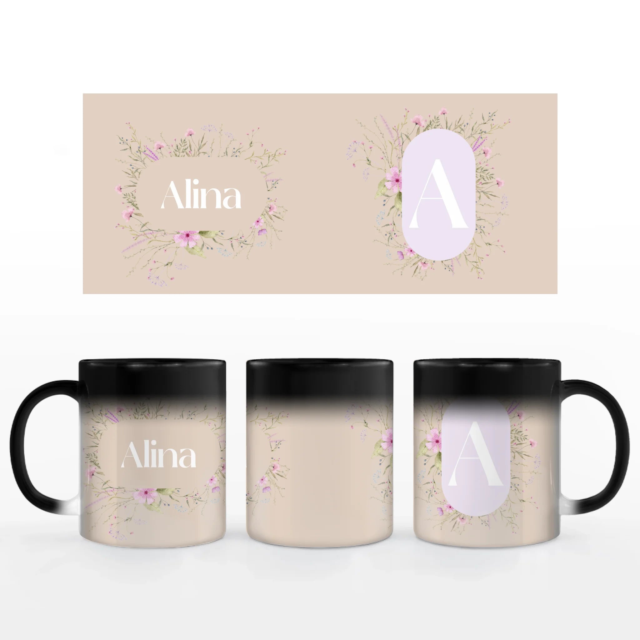 Motivtasse "Letter Style"