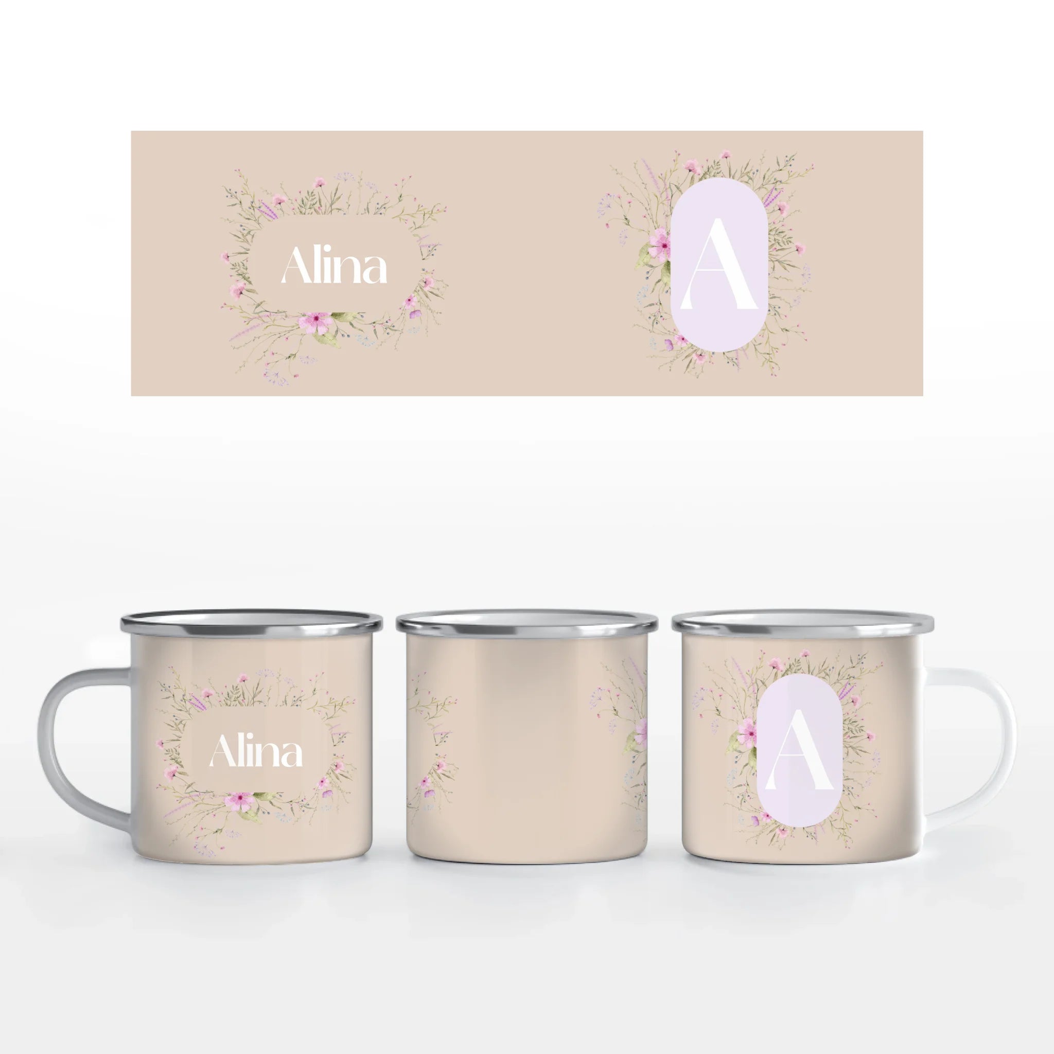 Motivtasse "Letter Style"