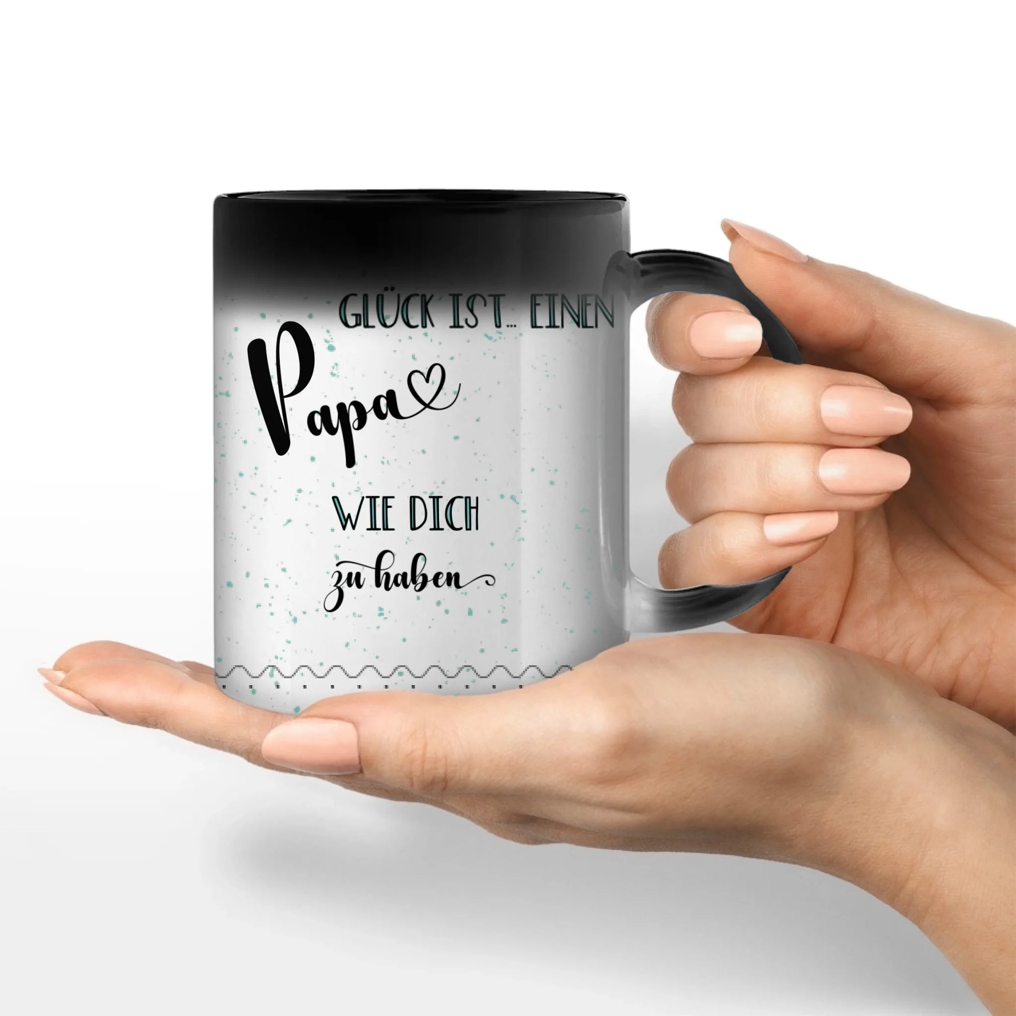 Motivtasse Vatertag "Glück"