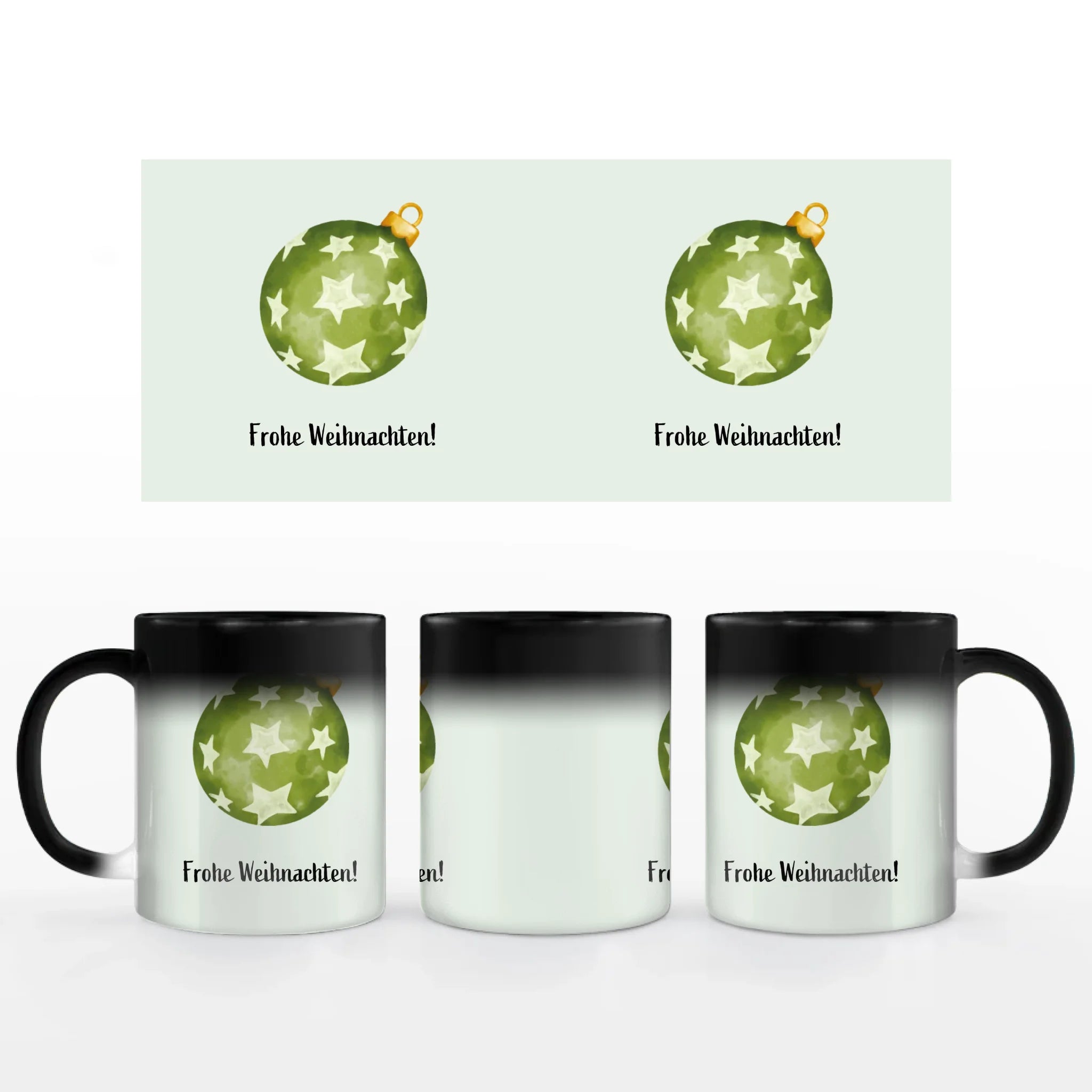 Motivtasse "Christbaumkugel"