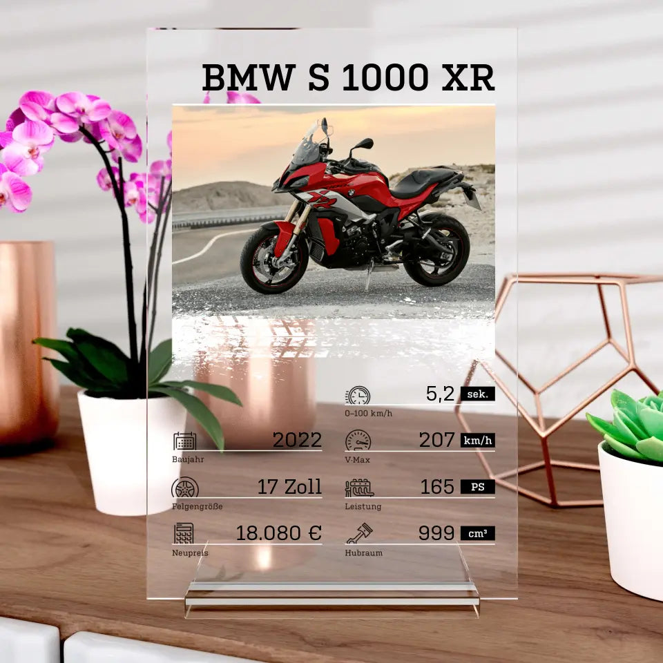 Personalisiertes Motorrad-Quartett