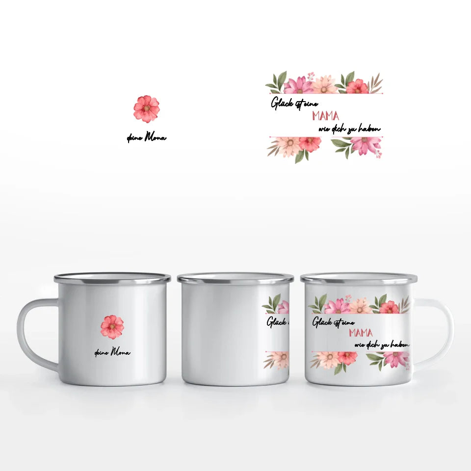 Motivtasse Muttertag "Glück"