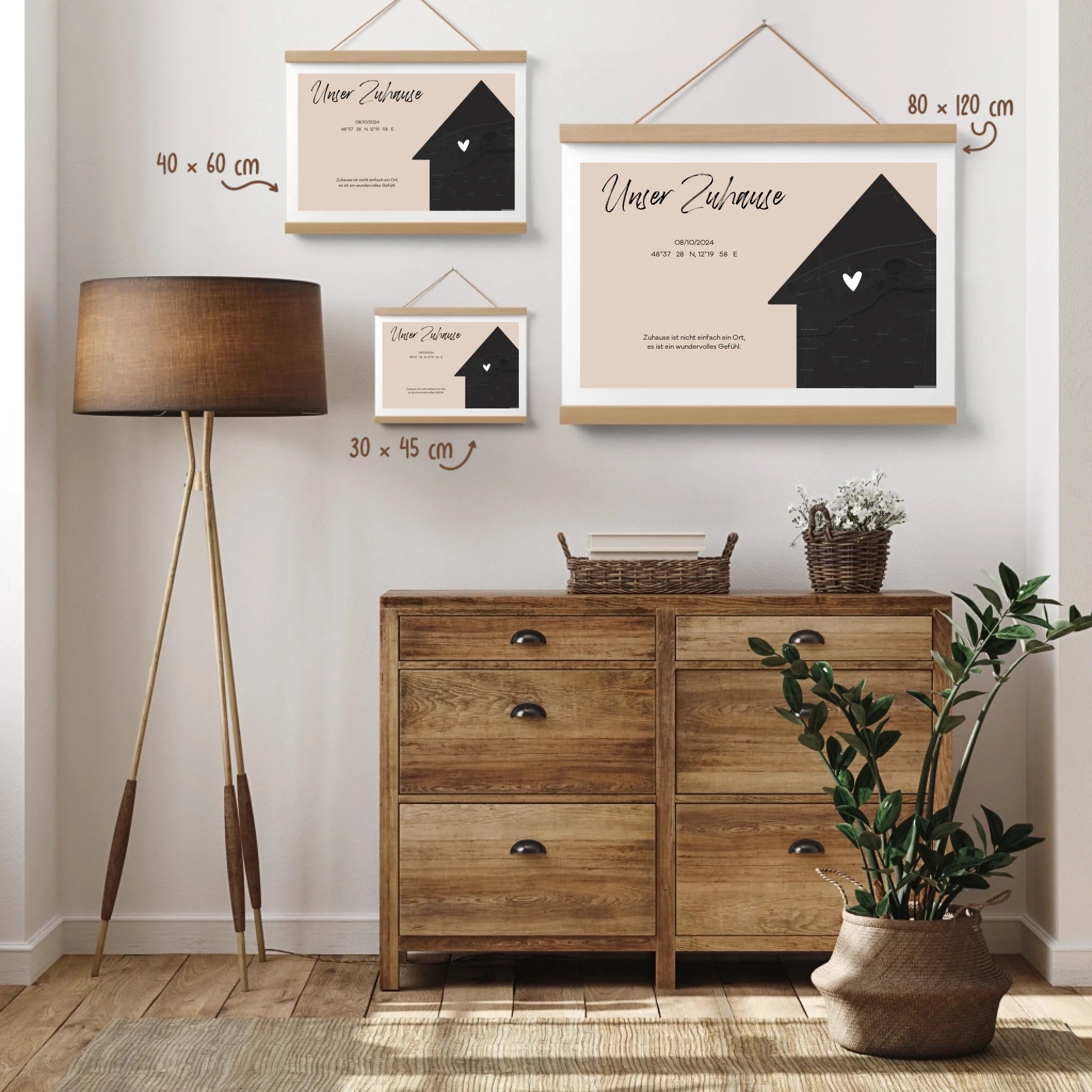 Poster-Holzleiste-MockUp-Eingangsbereich