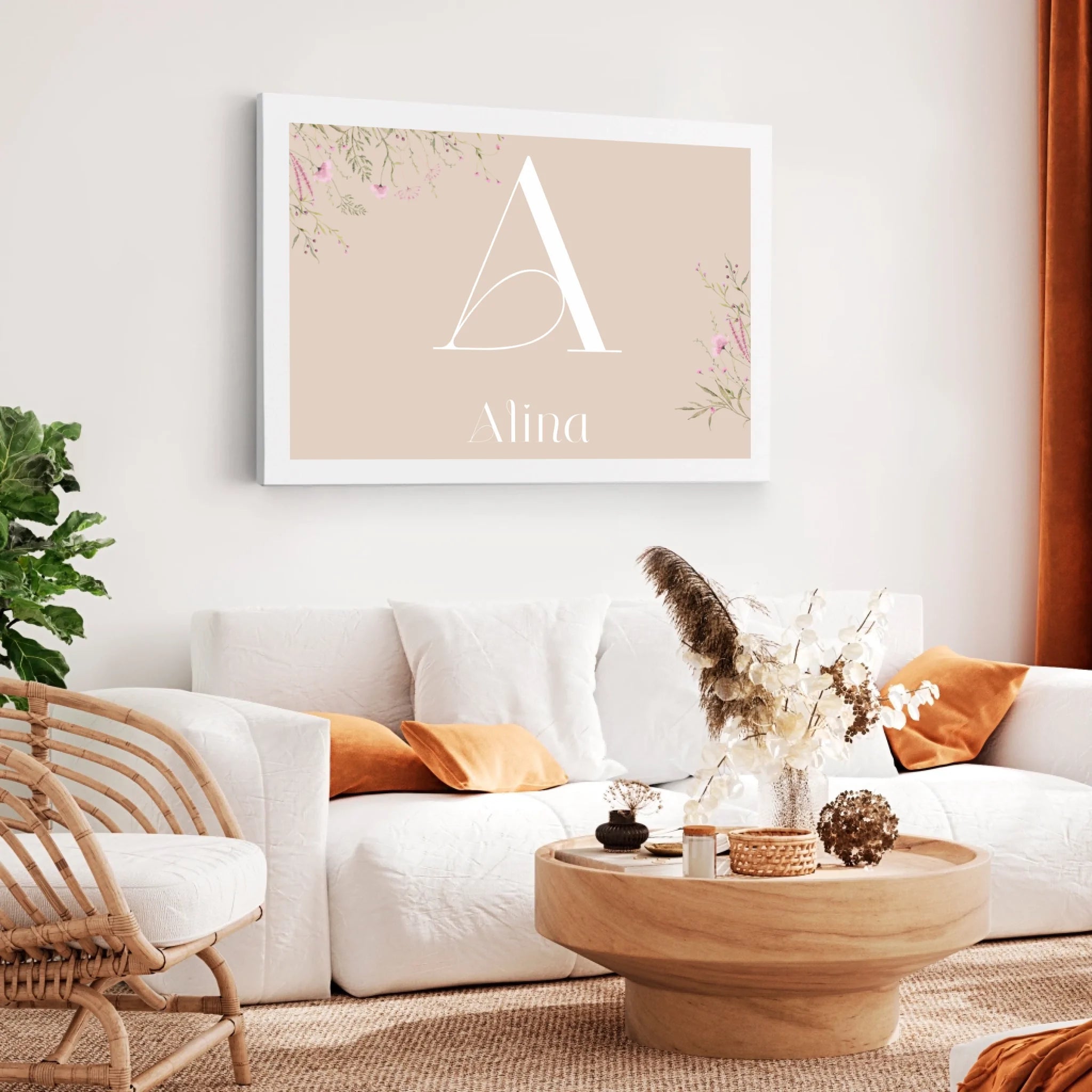 Fotoleinwand-MockUp-Wohnzimmer