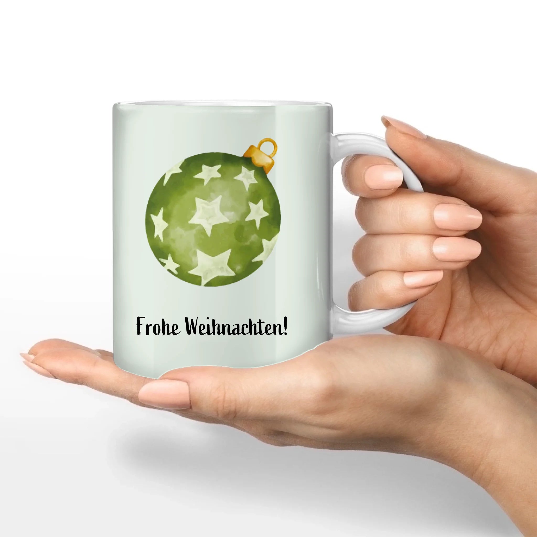 Motivtasse "Christbaumkugel"