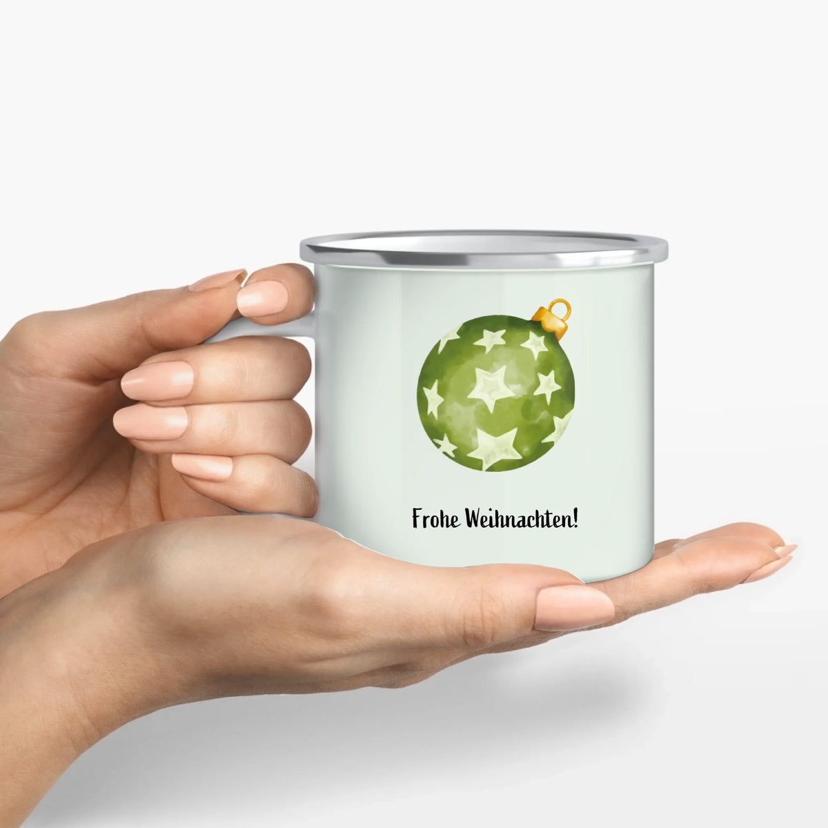 Motivtasse "Christbaumkugel"